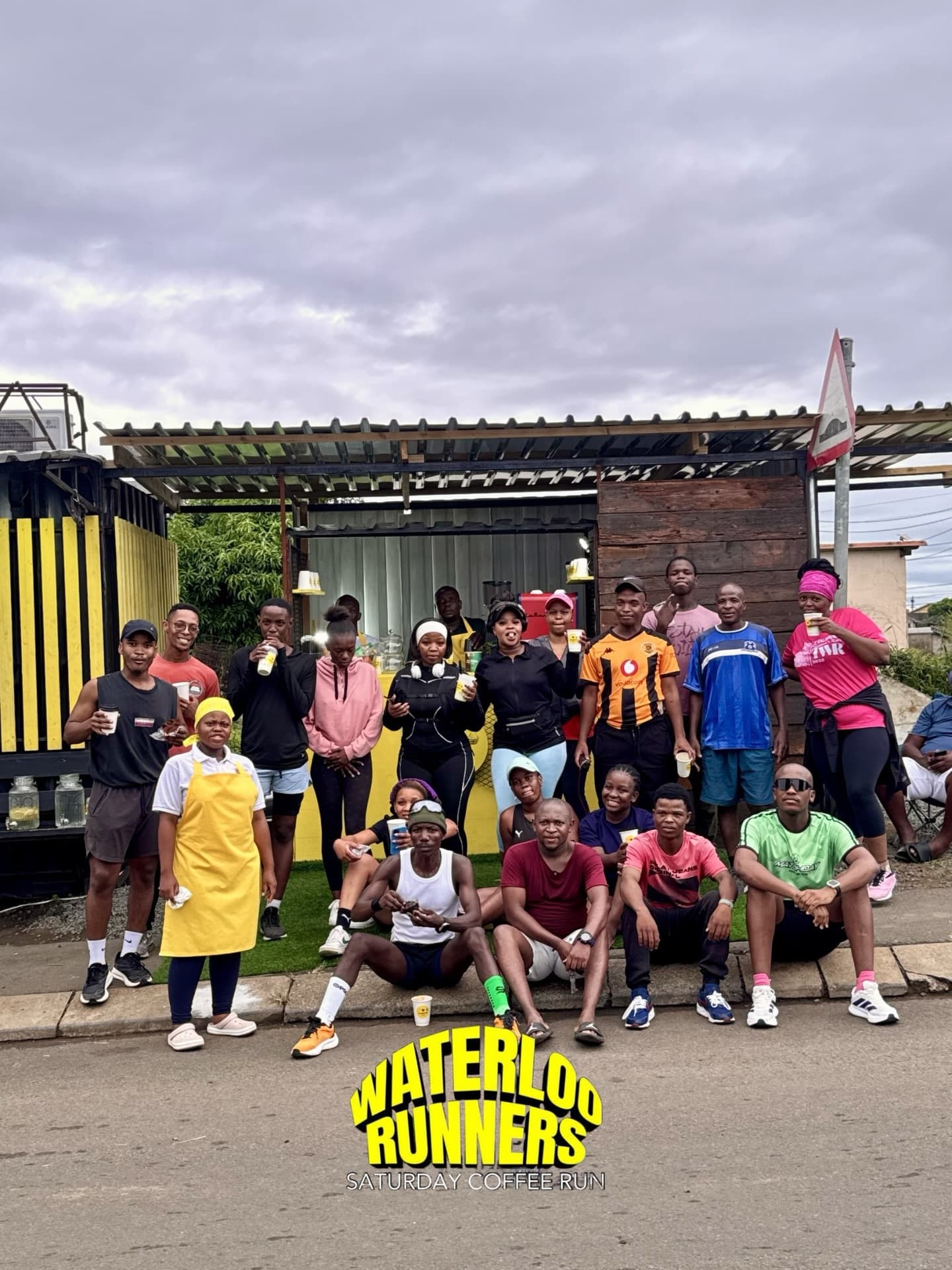 Coffee run gathering